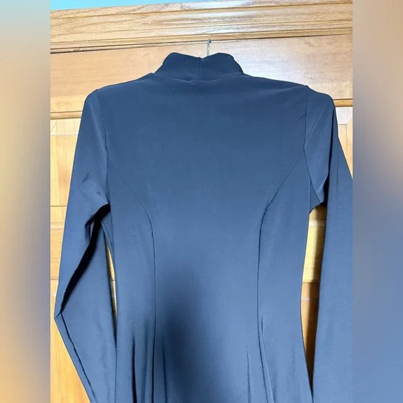NEW W/TAGS Blackmilk WARM BLACK LONG SLEEVE EVIL MINI SKATER DRESS - Picture 9 of 14